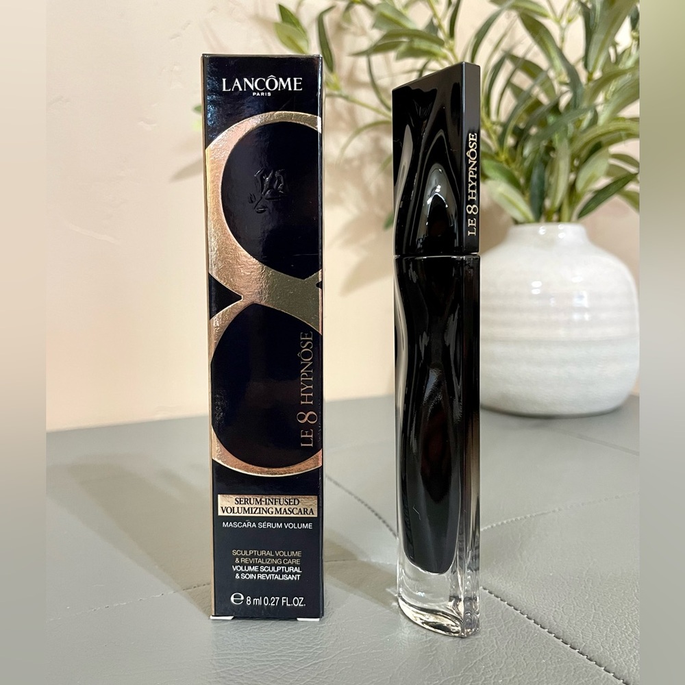 Lancome Le 8 Hypnose Serum Infused Volumizing Mascara #01 Noir Sculptural 0.27Oz